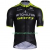 Fahrradbekleidung Radtrikot Kurzarm + Trägershorts 2019 Mitchelton-Scott N001